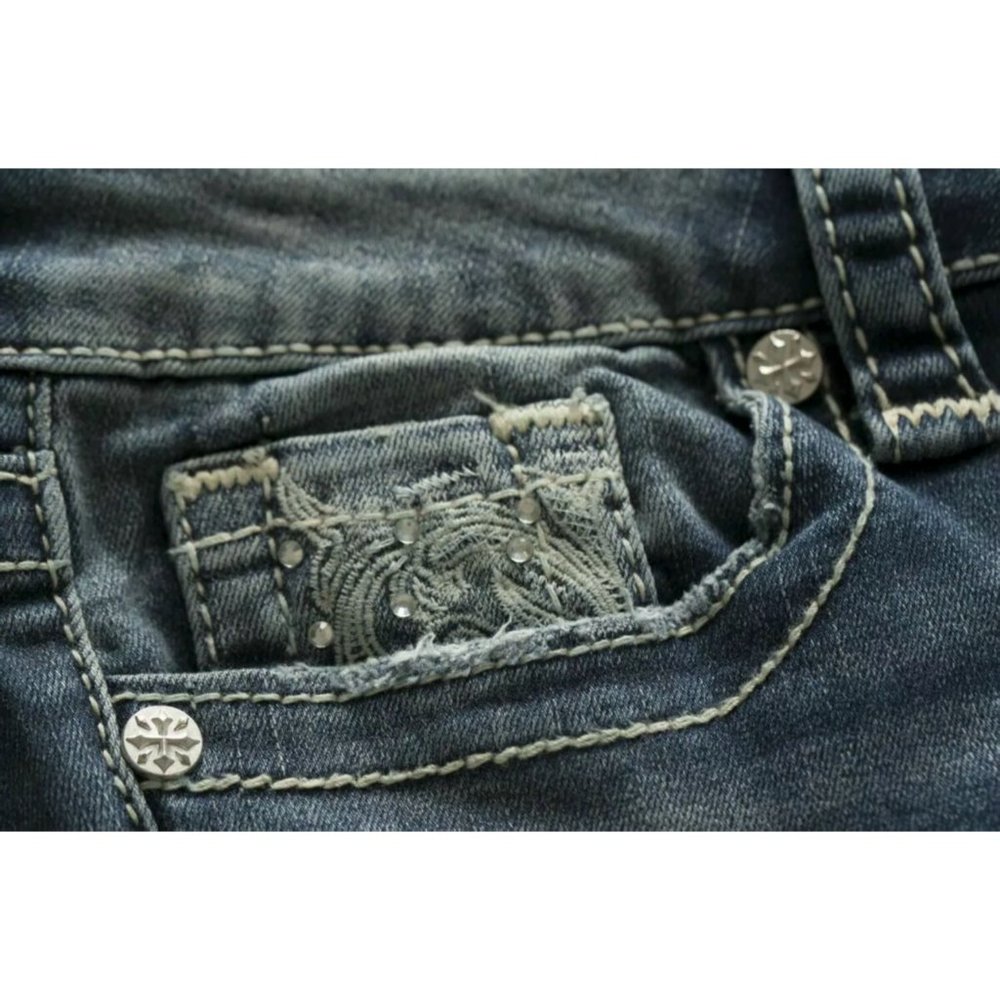 AFFLICTION Women's Denim Jeans JADE STANDARD CALI - Picture 7 of 8
